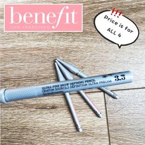 Benefit Cosmetics Mini Precisely My Brow Pencil Waterproof Eyebrow Definer 3.5